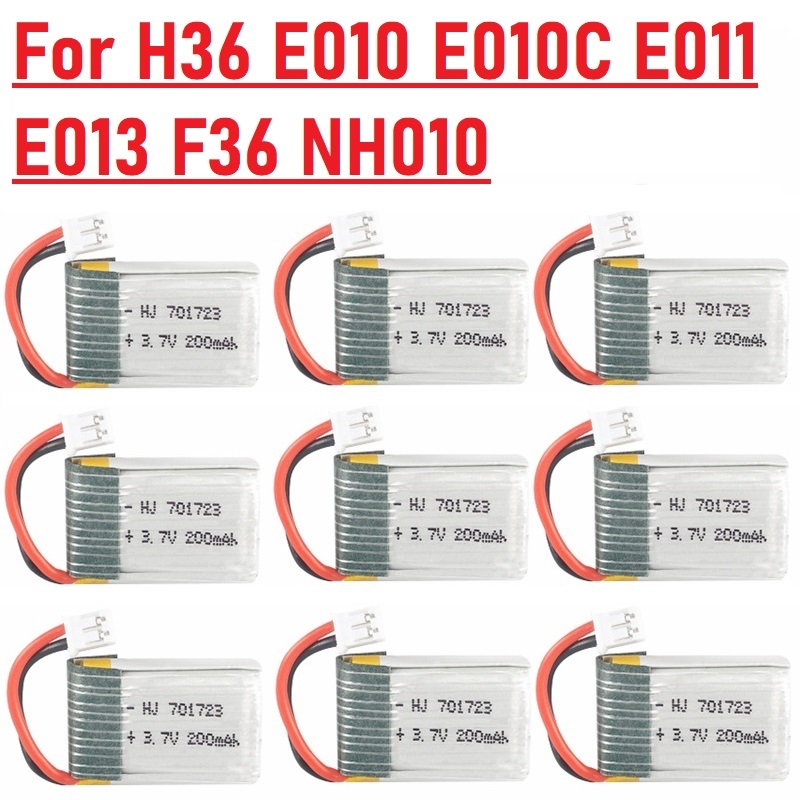 Eachine Drone E010 - 1-20pcs 3.7v 200mah 701723 H36 E010
